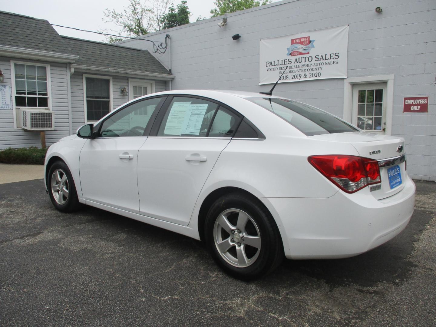 2012 WHITE Chevrolet Cruze (1G1PF5SC1C7) , AUTOMATIC transmission, located at 540a Delsea Drive, Sewell, NJ, 08080, (856) 589-6888, 39.752560, -75.111206 - Photo#3